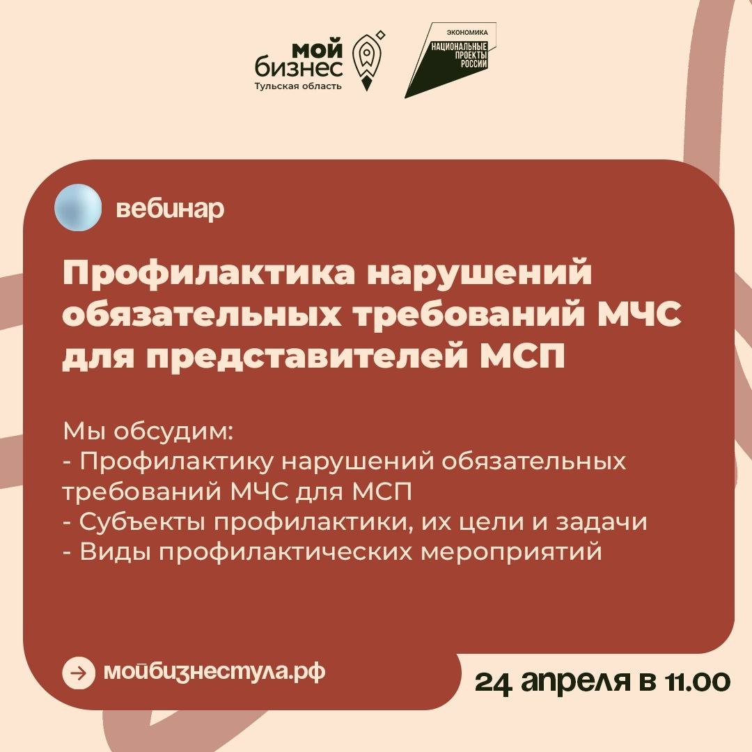 Профилактика нарушений обязательных требований МЧС для представителей МСП.