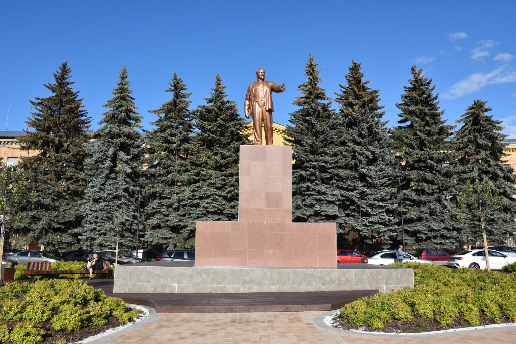 Объект культурного наследия регионального значения «Памятник В.И. Ленину».