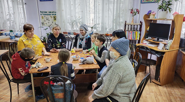 В детской библиотеке г. Щекино прошел мастер – класс «Смелые и умелые».