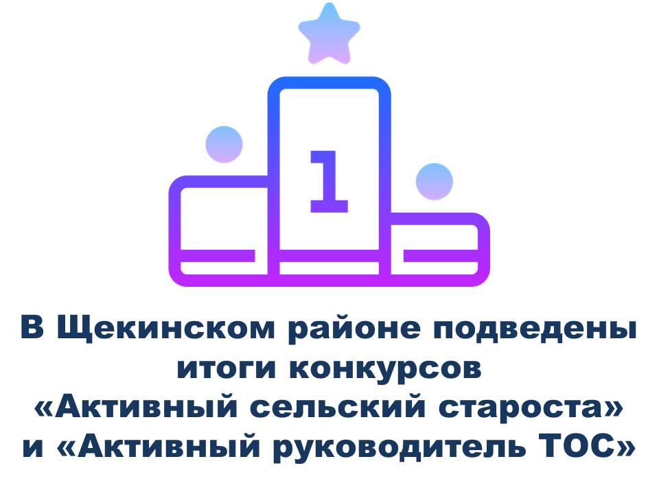 Стали известны самые активные сельские старосты и руководители ТОС в Тульской области.