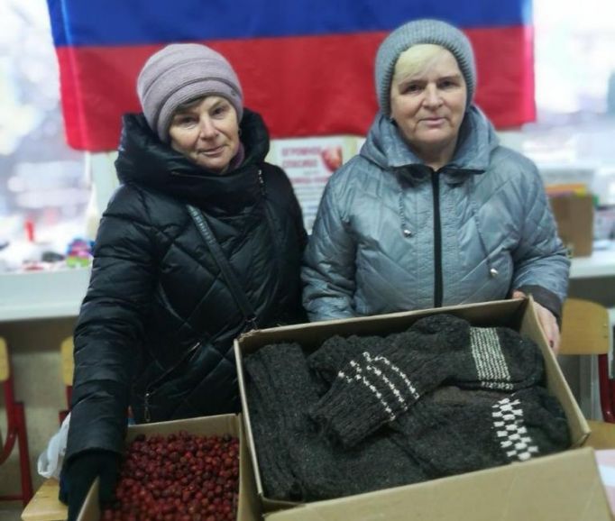 Второй год жители села Пирогово активно помогают военнослужащим, участвующим в специальной военной операции.