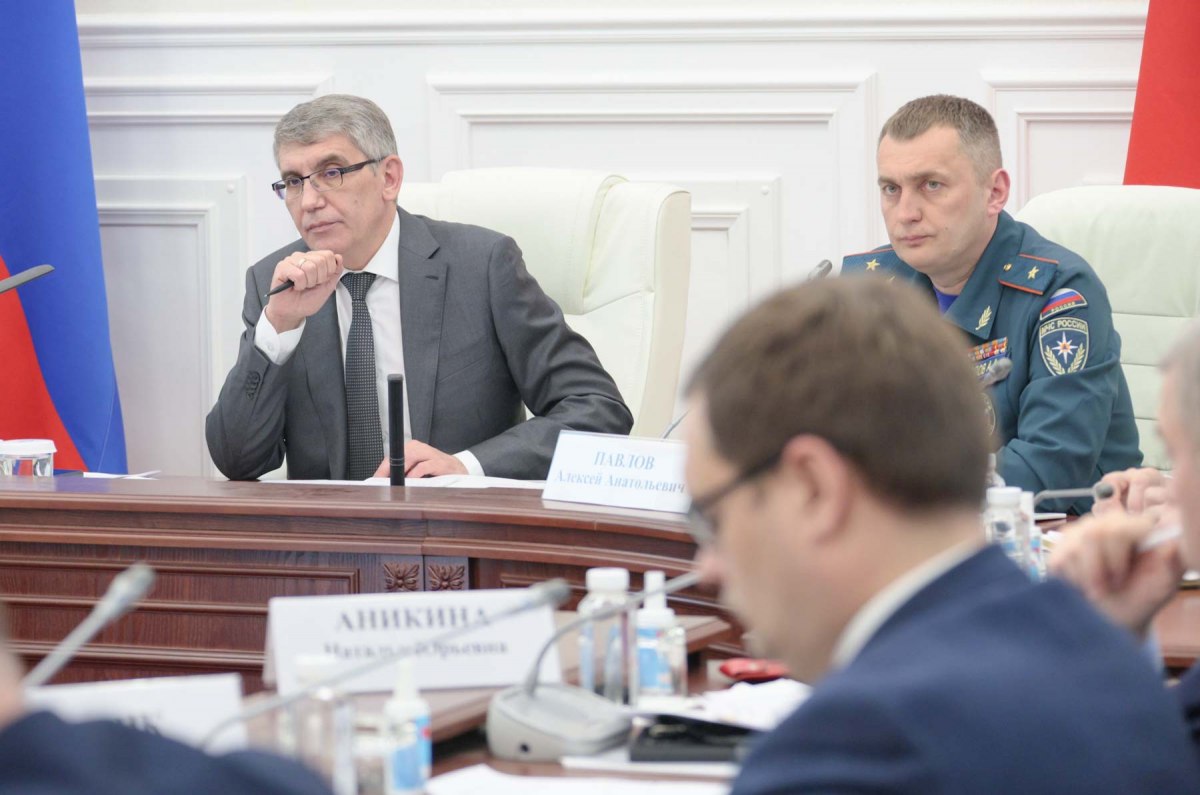 В Туле обсудили готовность к пожароопасному сезону.