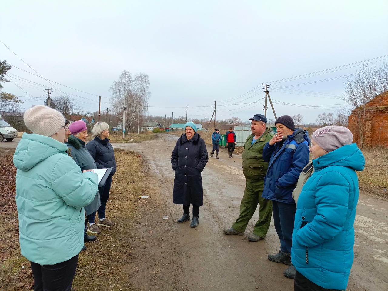 31.01.2025 встреча с жителями в слободе Жилая.