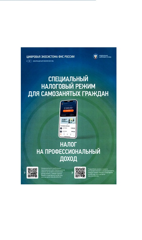 налог на профессиональный доход.