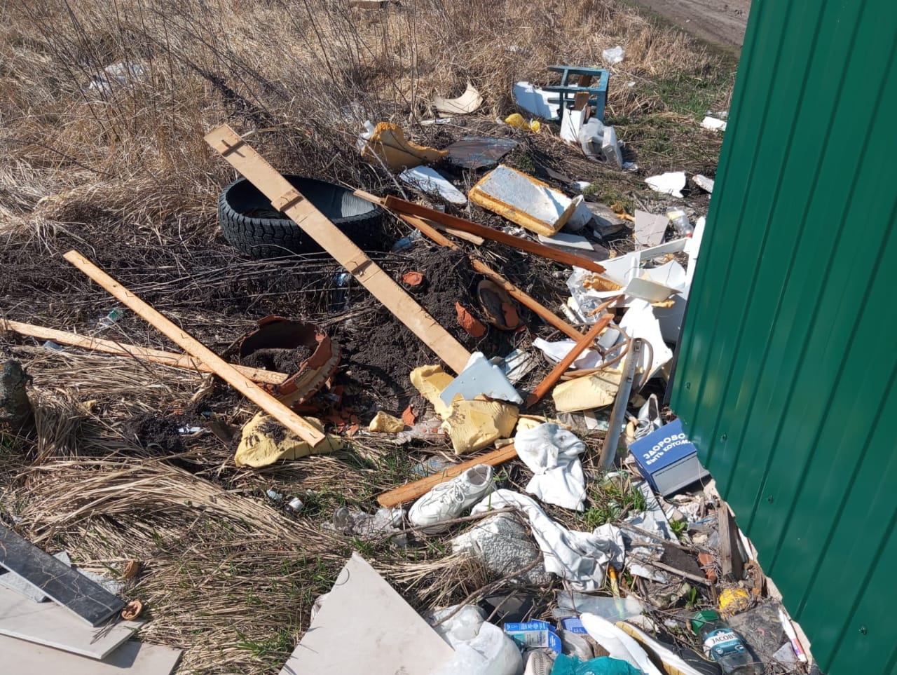 Деревня Городна,староста Купко Екатерина Александровна, 19.04.2025 провели субботник.