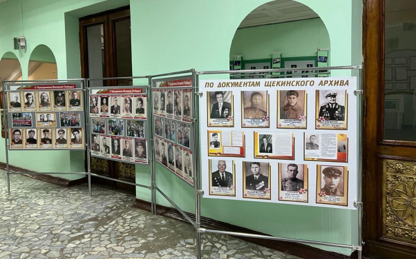 В Щекинском досуговом комплексе открылась фотовыставка "Стена Памяти. Лица Победы". В Щекинском досуговом комплексе открылась фотовыставка "Стена Памяти. Лица Победы".