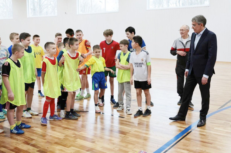 Почетные гости в новом ФОКе в Советске. Почетные гости в новом ФОКе в Советске.
