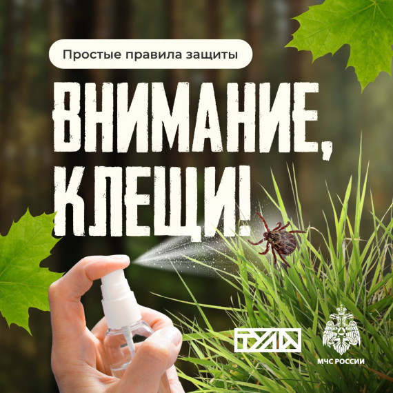 Опасность рядом: как защититься от клещей 🕷. Опасность рядом: как защититься от клещей 🕷.